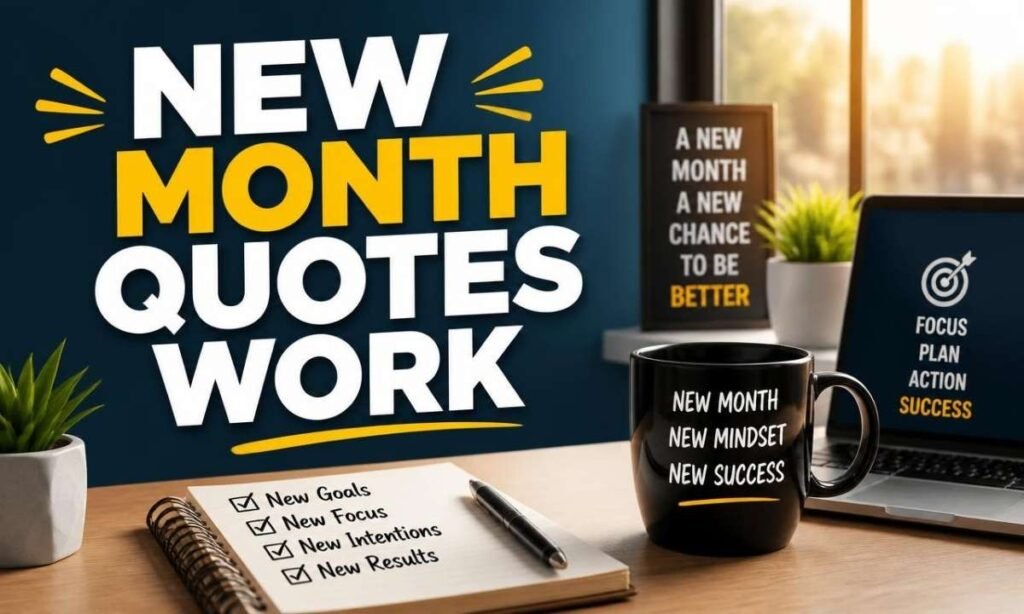 new-month-quotes-work