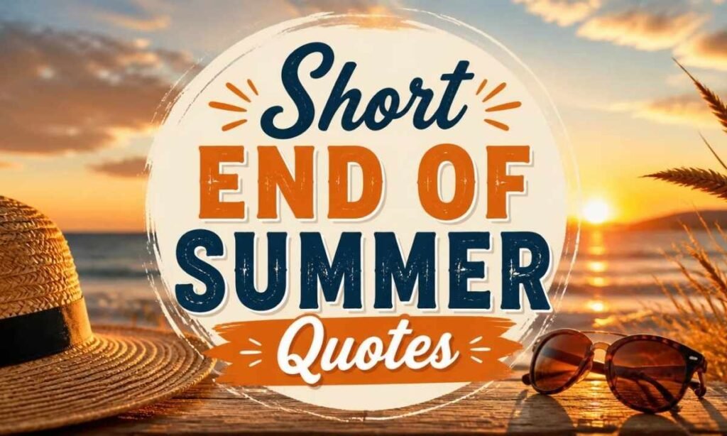 short-end-of-summer-quotes