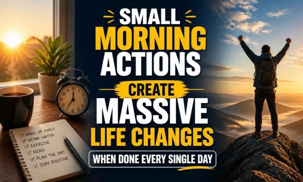 small-morning-actions-create-massive-life-changes-when-done-every-single-day