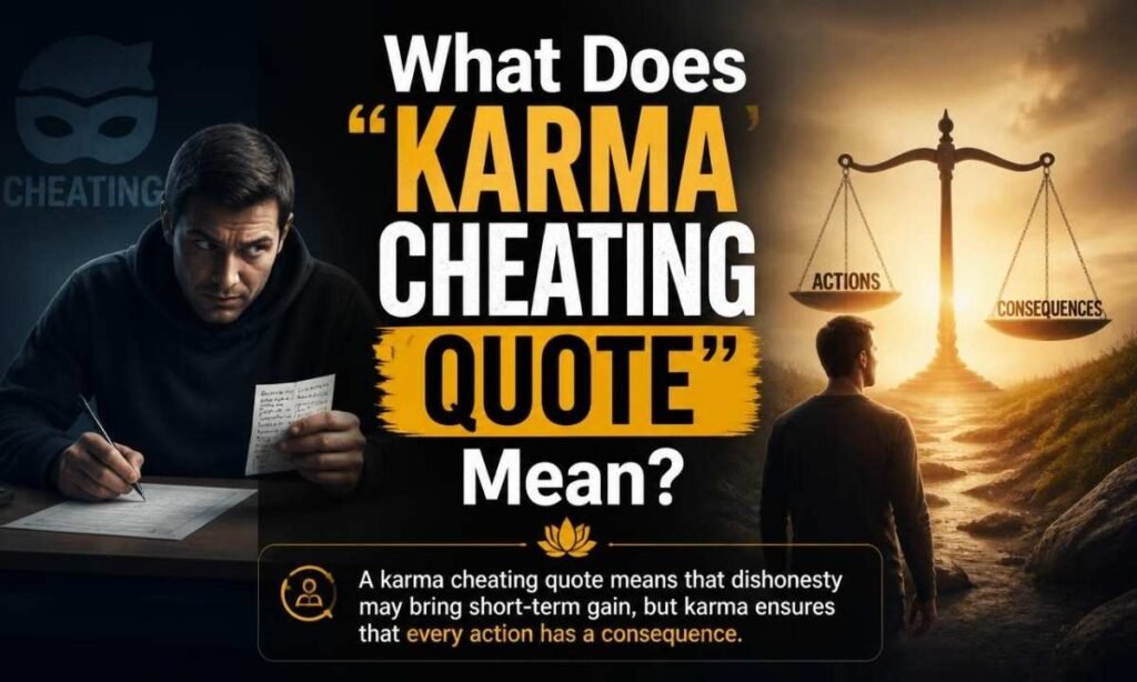 what-does-karma-cheating-quote-mean