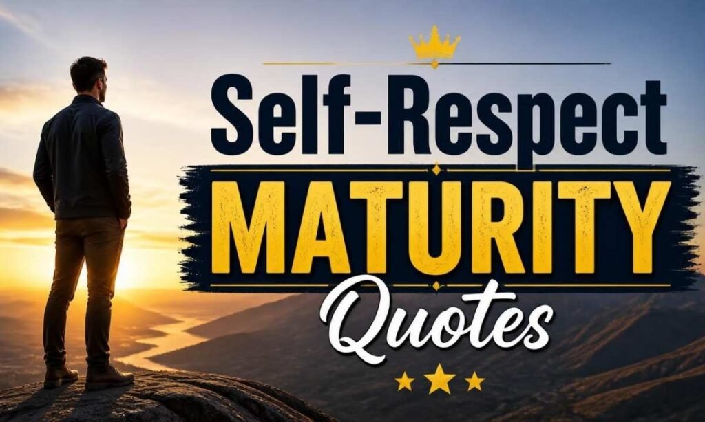 self-respect-maturity-quotes